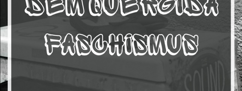 Aufruf zur Demo "Kein Fußbreit dem Quergida Faschismus" von "HOPE - fight racism" am 4. März 2024 um 17:15 ab dem Alaunpark.